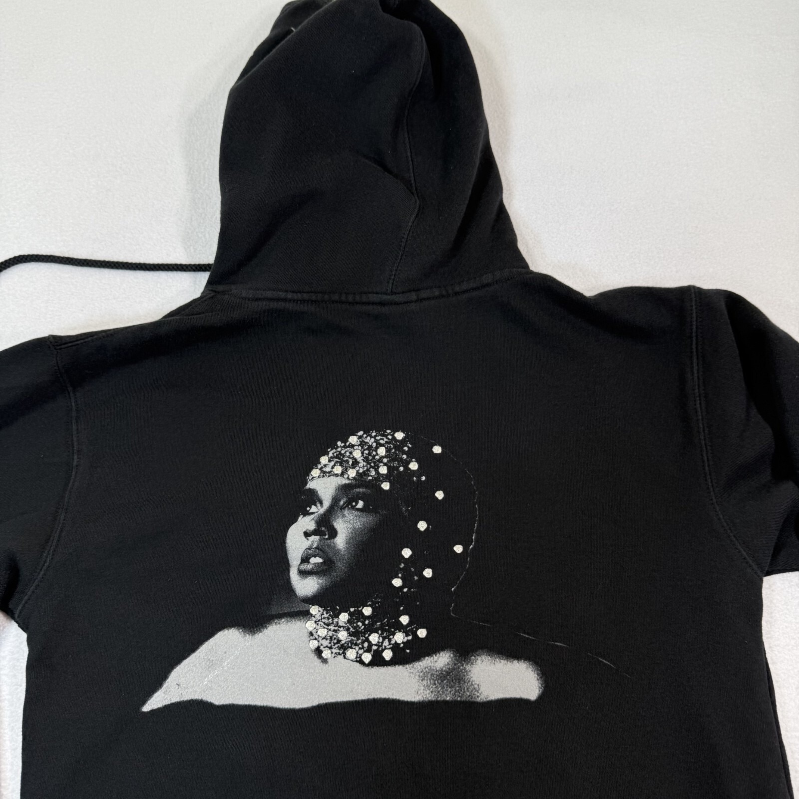Lizzo Special Tour Hoodie Women Small Black Special Pullover Concert